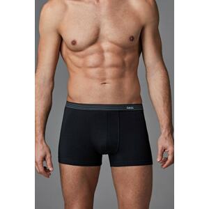 Dagi Black Compact Combed Cotton Boxer