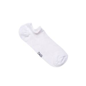 Dagi White Men's Cotton Short Ballerina Socks