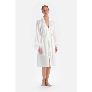 Dagi Dressing Gown - White - Midi