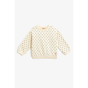 Koton Sweatshirt - Ecru - Regular fit