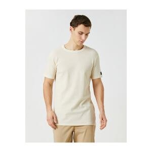 Koton Basic Textured T-Shirt Crew Neck Short Sleeve