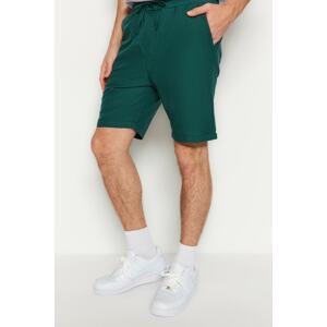 Trendyol Green Regular Fit Seekers Wrinkled Look Shorts