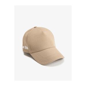 Koton Cap Hat Slogan Embroidered Cotton