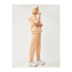Koton Women's Clothing Jogger Sweatpants with Pockets and Tie Waist