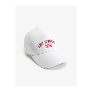 Koton Cap Hat Slogan Embroidered Cotton