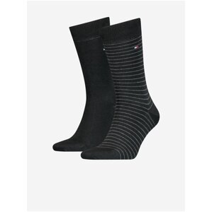 Set of two pairs of black men's socks Tommy Hilfiger - Men