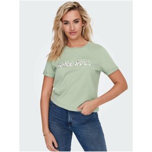 Light Green T-Shirt JDY Amy - Women