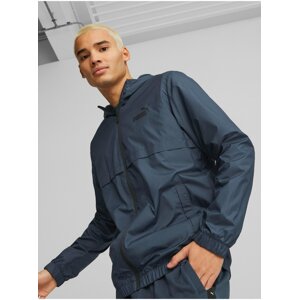 Dark blue men's jacket Puma ESS Solid Windbreaker - Men