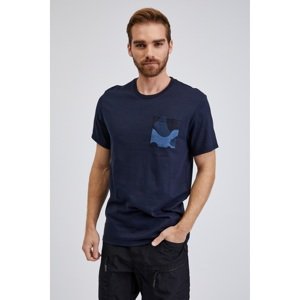 Dark blue men's T-shirt SAM 73 Sean