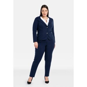 Karko Woman's Jacket X289 Navy Blue