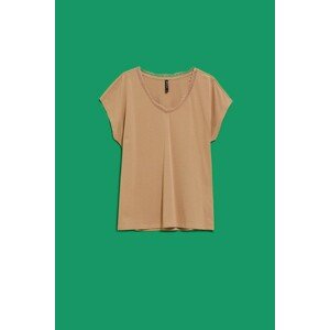 WOMEN'S T-SHIRT L-TS-4032 D.Beige