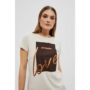 WOMEN'S T-SHIRT L-TS-4040 L.Beige