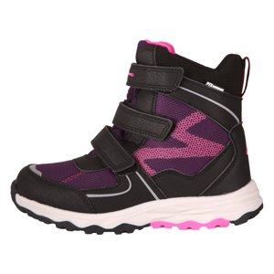Children's winter shoes with ptx membrane ALPINE PRO SKORTO black