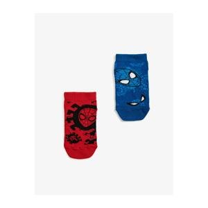 Koton Set of 2 Spider-Man Printed Socks Licensed