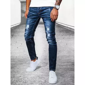 Men's Dark Blue Dstreet Trousers