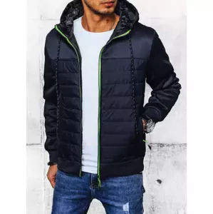 Dstreet Dark Blue Quilted Men's Jacket