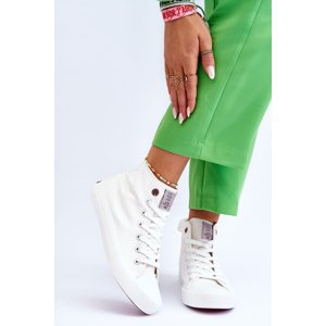 Women's Classic High Sneakers Cross Jeans LL2R4086C White