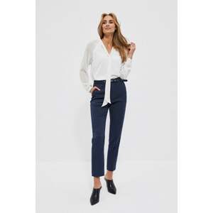 Cigarette trousers with belt