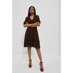 WOMEN'S DRESS L-SU-4023 D.OAK