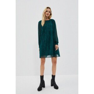 dress with fluffy sleeves