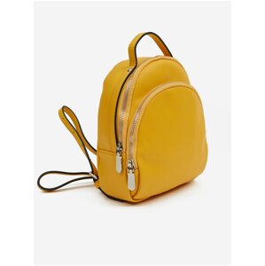 Yellow women's backpack ORSAY