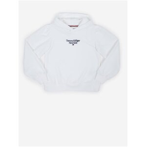 White Girls' Hoodie Tommy Hilfiger - Girls