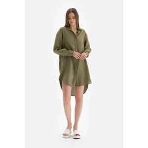 Dagi Green Linen Shirt