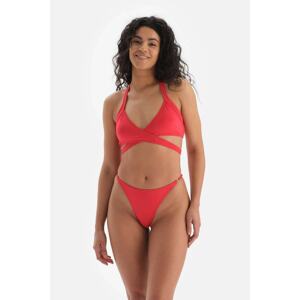 Dagi Red Halterneck Bikini Top