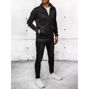 Men's Black Zippered Sweatshirt Dstreet