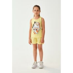 Dagi Pajama Set - Yellow - Licensed