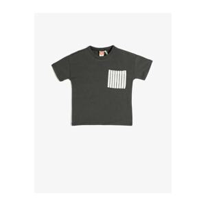Koton T-Shirt - Gray - Regular fit