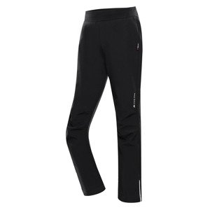 Kids softshell pants ALPINE PRO SMOOTO black