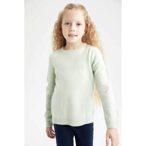 DEFACTO Girl Regular Fit Crew Neck Pullover