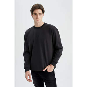 DEFACTO Boxy Fit Long Sleeve Sweat Shirt