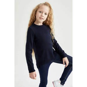 DEFACTO Girl Regular Fit Crew Neck Pullover