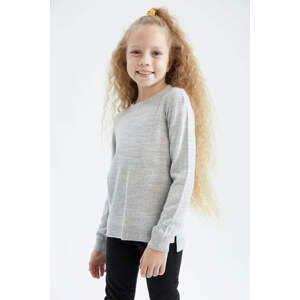 DEFACTO Girl Regular Fit Crew Neck Pullover