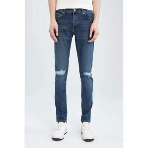 DEFACTO Skinny Fit Distressed Ankle Jeans