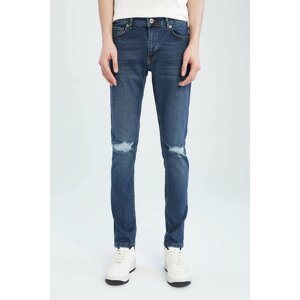 DEFACTO Skinny Fit Distressed Ankle Jeans