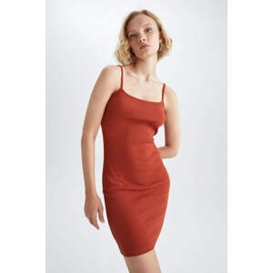 DEFACTO Regular Fit Short Sleeve Knitted Dress