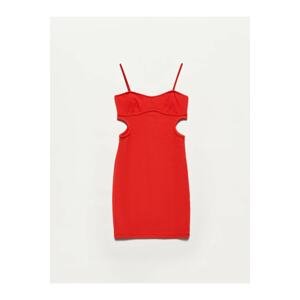 Dilvin Dress - Red - Bodycon