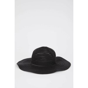DEFACTO Women's Flared Straw Hat