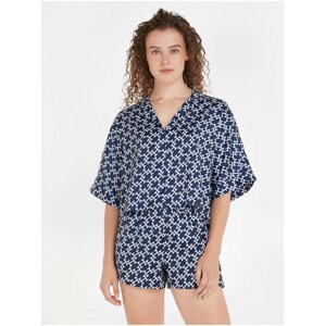 Dark Blue Women Patterned Pyjamas Tommy Hilfiger Underwear - Women