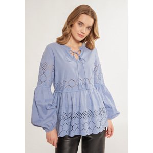 MONNARI Woman's Blouses Cotton Blouse With Frill