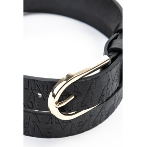 MONNARI Woman's Belts Monogram Bar Multi Black