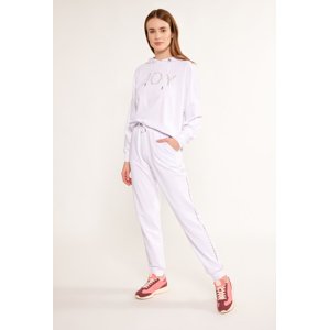 MONNARI Woman's Trousers Sweatpants With Openwork Ribbon