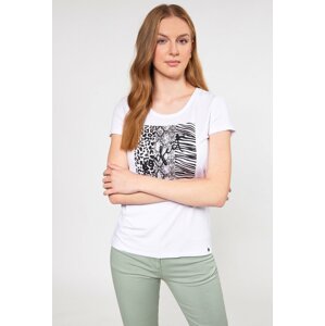 MONNARI Woman's T-Shirts T-Shirt With Animal Pattern