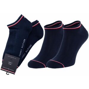 Tommy Hilfiger Man's 2Pack Socks 100001093 Navy Blue