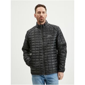 Black Mens Light Quilted Jacket Guess Super Light - Men