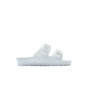 Esem Women's White Slippers