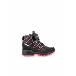 Slazenger Kacey Outdoor Boots Girls' Shoes Black / Fuchsia